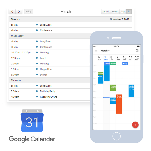 Google Calendar Integration