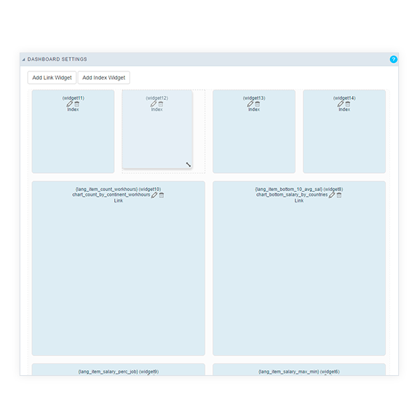 Drag and drop development interface